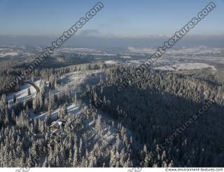 Photo Textures of Winter Background Nature